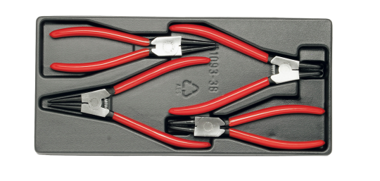 Elora Profi Classic Circlip Plier Set 4 Pce Module MS-25