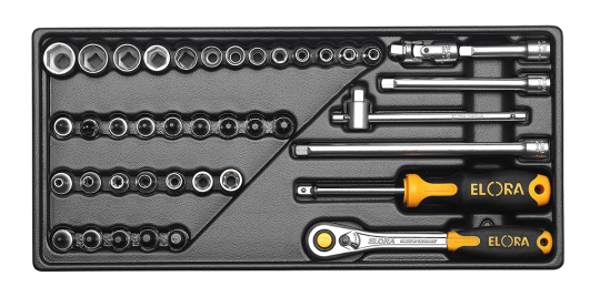 Elora Socket Set 1/4in 41 Pce MS-50