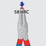 Unior 539/1PCT Set of Lock Rings Pliers PLUS in Bag 140 (3 - 13mm)