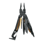 Leatherman 16 Tool MUT (Military Utility Tool) Heavy Duty Black Oxide Multi-Tool with Black MOLLE Sheath