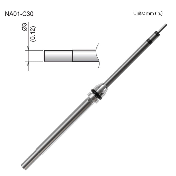 Hakko NA01 Series Nozzle 3.0mm for FR-8501
