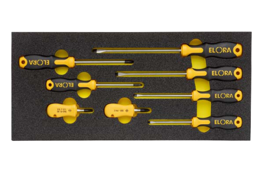 Elora Quatrolit® 2C-Screwdriver-Set 8-Modular OMS-38