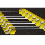 Elora Double ended Ring Spanner Set 8 Pce OMS-19