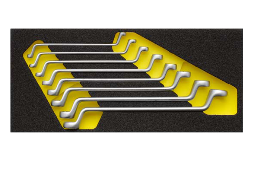 Elora Double ended Ring Spanner Set 8 Pce OMS-19