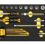 Elora Socket Set 1/4in 58 Pce OMS-2