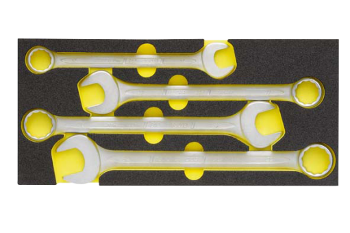 Elora Combination Spanner Set bent 4 Pce OMS-22