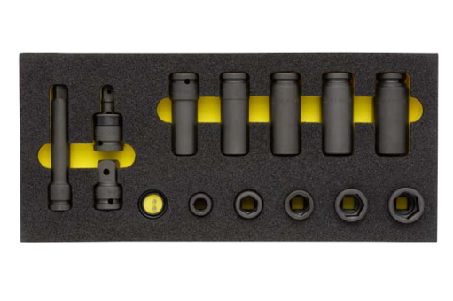 Elora Impact-Socket Set 1/2in hexagon 17 Pce OMS-24