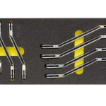 Elora Ratchet Ring Spanner Set bent 7 Pce Module OMS-29