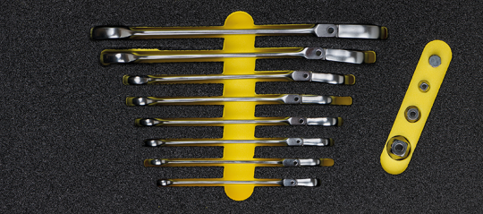 Elora Combination Spanner Set with Joint-Ring Ratchet 12 Pce OMS-32