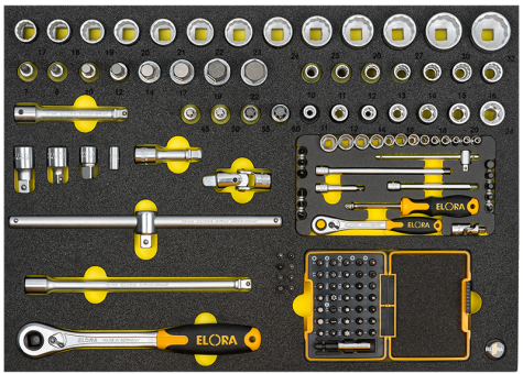 Elora Module-Socket Set 1/4in and 1/2in OMS-46