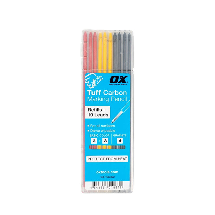 OX Tuff Carbon Graphite Multi Pack Replacement, 10 Pce