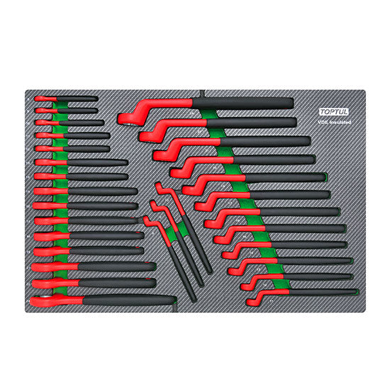 Toptul Insulated VDE Offset Spanner Open End Wrench Set EVA For Sale Online Mektronics