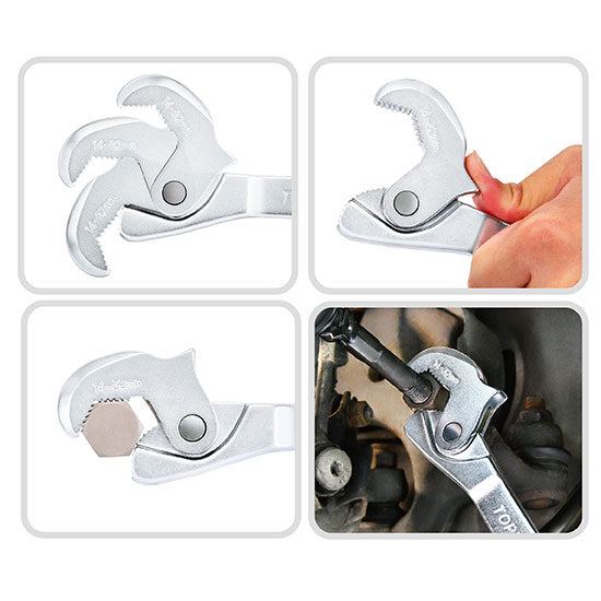 Toptul 4 Double Ended Self Adjusting Wrench 8-17, 14-32mm AEAX3A32
