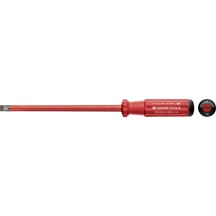 PB Swiss 5100 SL Classic VDE Slim Slotted Screwdrivers