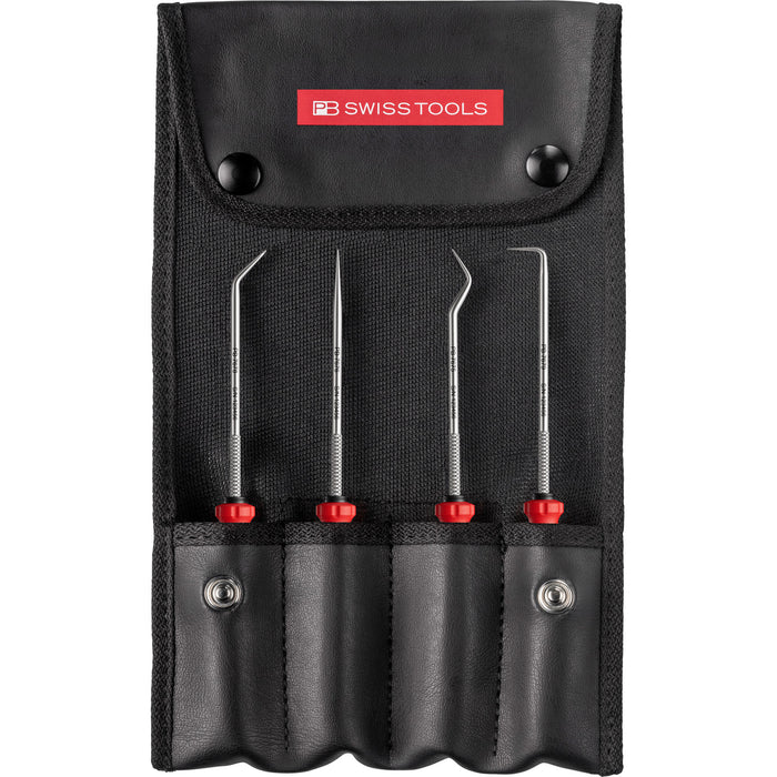 PB Swiss 38681 PickTool Set SwissGrip Evo Handles, 4 Pce