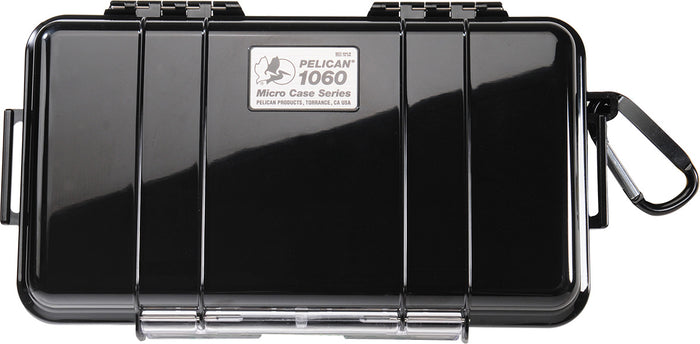 Pelican # 1060 Micro Case - Black With Black 1060-025-110
