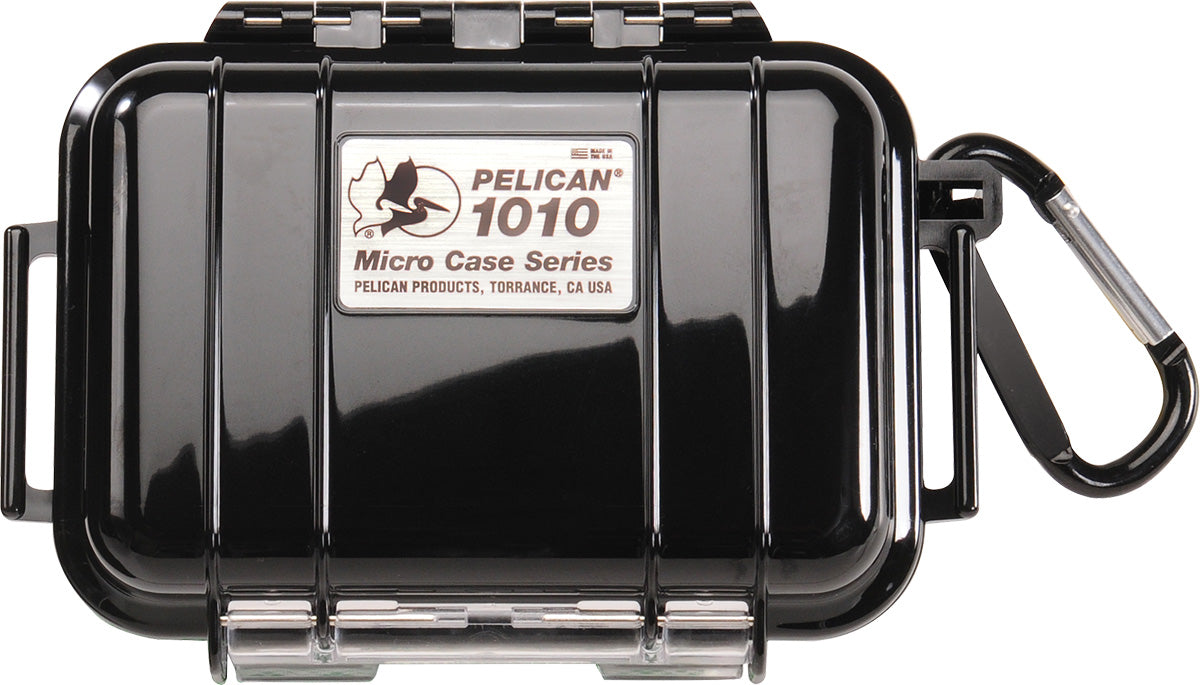 Pelican # 1010 Micro Case - Black With Black 1010-025-110 For Sale