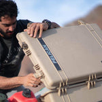 Pelican # 1650 Wheeled Case No Foam - Desert Tan 1650-021-190