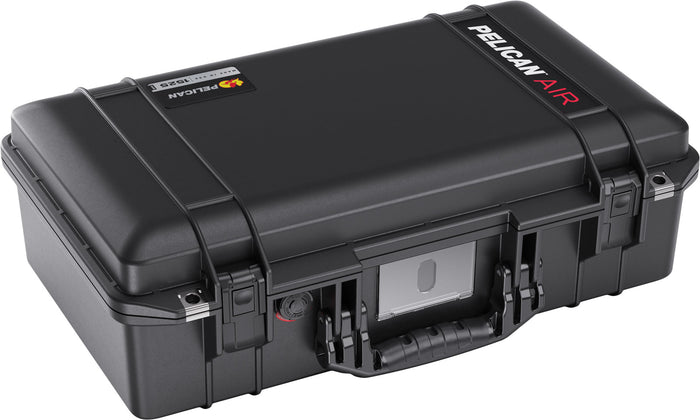 Pelican 1525 Air Travel Case - Black - No Foam (558 x 355 x 190mm) 015250-0011-110