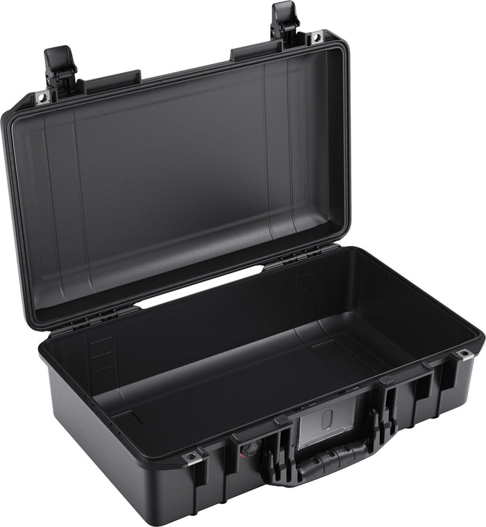 Pelican 1525 Air Travel Case - Black - No Foam (558 x 355 x 190mm) 015250-0011-110