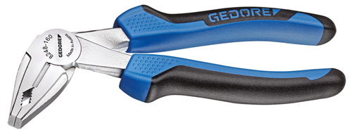 Gedore 8248-160 JC Combination Pliers Angled 2C Handle 160mm
