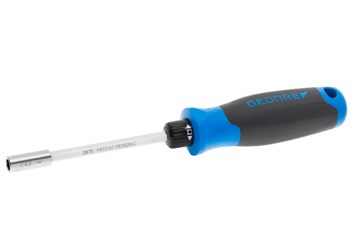 Gedore Ratchet Screwdriver SilentGEAR 1/4