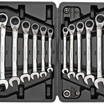 Gedore Combination Ratchet Spanner Set 16 Piece 8-19mm R07203016