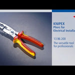 Knipex 13 86 200 SB Pliers for Electrical Installation