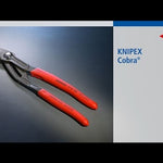 Knipex 87 01 180 SB Cobra High-Tech Water Pump Pliers 180mm