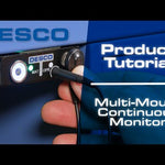 Desco 19337 Multi-Mount Continuous Monitor with Universal Plug