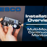 Desco 19337 Multi-Mount Continuous Monitor with Universal Plug