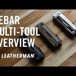 Leatherman 17 Tool Rebar Multi-Tool Black with Molle Sheath