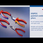 Knipex 08 25 145 Needle-Nose Combination Pliers