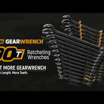 Gearwrench 16mm 90-Tooth 12 Point Flex Head Ratcheting Combination Spanner 86716