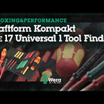 Wera Kraftform Kompakt VDE 17 Universal 1 Tool Finder 17 Piece 006611