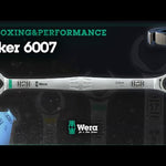 Wera 6007 Joker 11 Set 1 Ratcheting Combination Spanner Set 11 Piece 020382