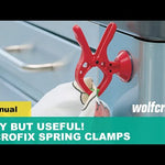 Wolfcraft MINI 20mm Spring Clamp With Suction Cup *COMING SOON