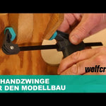 Wolfcraft 2 MINI One-Hand Clamps *COMING SOON*