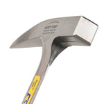 Estwing 13 Oz Lightweight Leather Grip Rock Pick Milled Face (German Pattern - Leather)