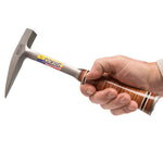 Estwing 13 Oz Lightweight Leather Grip Rock Pick Milled Face (German Pattern - Leather)
