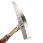 Estwing 22 Oz Solid Steel Rock Pick With Pointed Tip And Leather Grip