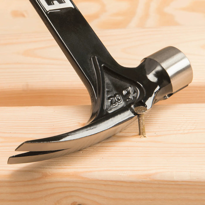 Estwing 19 Oz Leather Gripped Ultra Framing Hammer With Milled Face