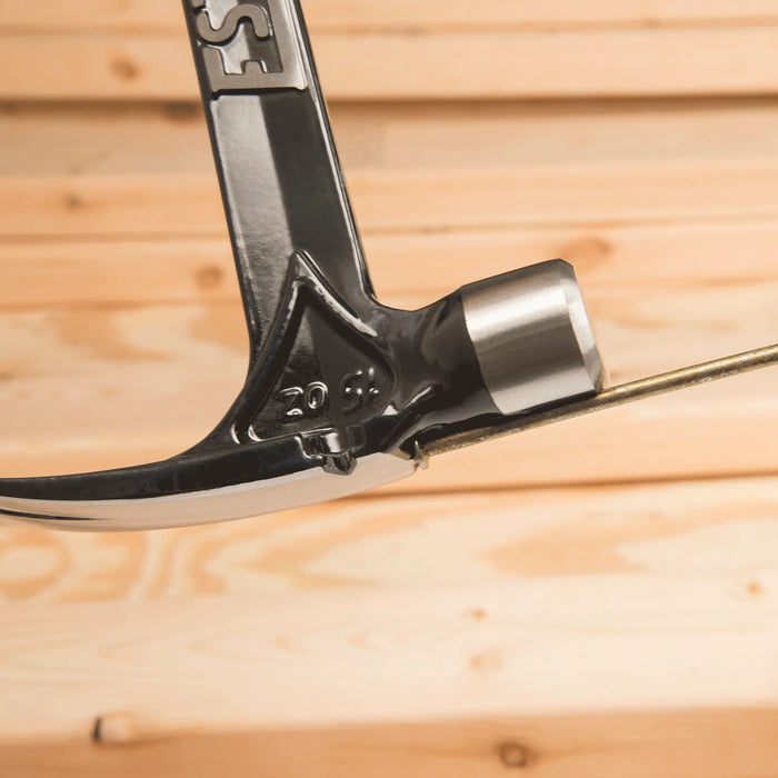 Estwing 19 Oz Leather Gripped Ultra Framing Hammer With Milled Face