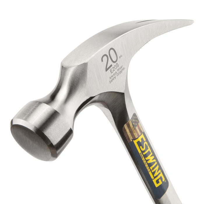 Estwing 16 Oz Rip Claw Hammer With Leather Grip