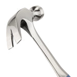 Estwing 16 Oz Curve Claw Hammer With Blue Shock Reduction Grip