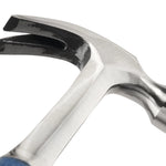Estwing 16 Oz Curve Claw Hammer With Blue Shock Reduction Grip