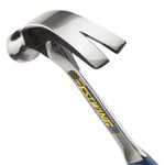 Estwing 16 Oz Curve Claw Hammer With Blue Shock Reduction Grip
