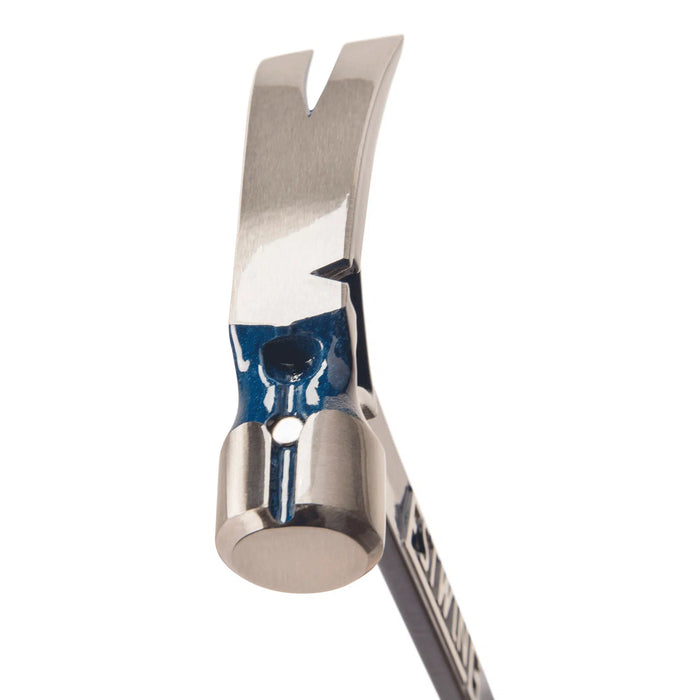 Estwing 19 Oz Blue Vinyl Gripped Ultra Framing Hammer With Milled Face