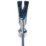 Estwing 22 Oz Solid Steel Hammertooth® Hammer With Milled Face & Blue Nylon Vinyl Shock Reduction