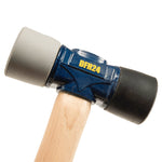 Estwing 24 Oz Black & Grey Rubber Mallet Hammer